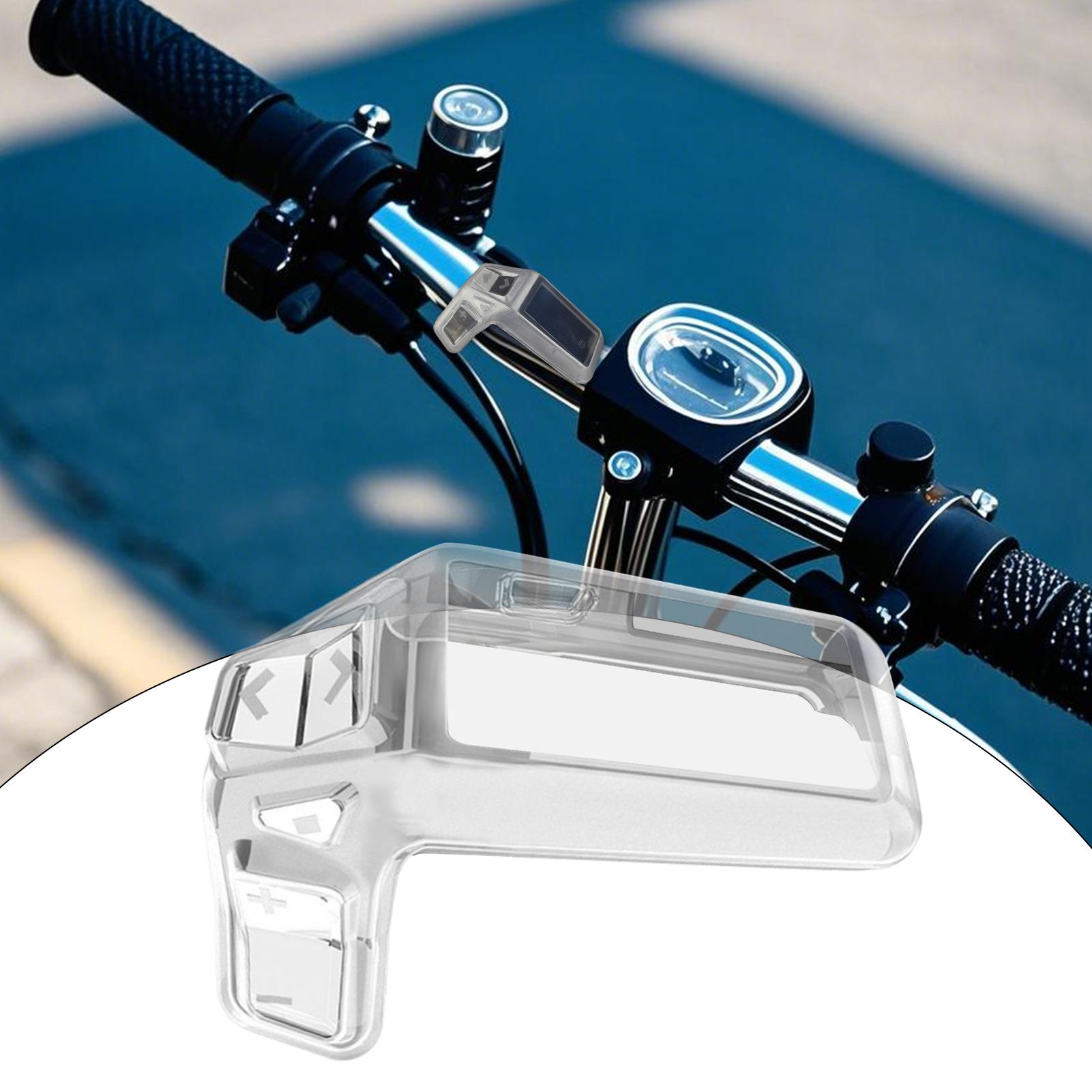 Commuting With Road Bike - Electric Bike Monitor Cover Waterproof Transparent