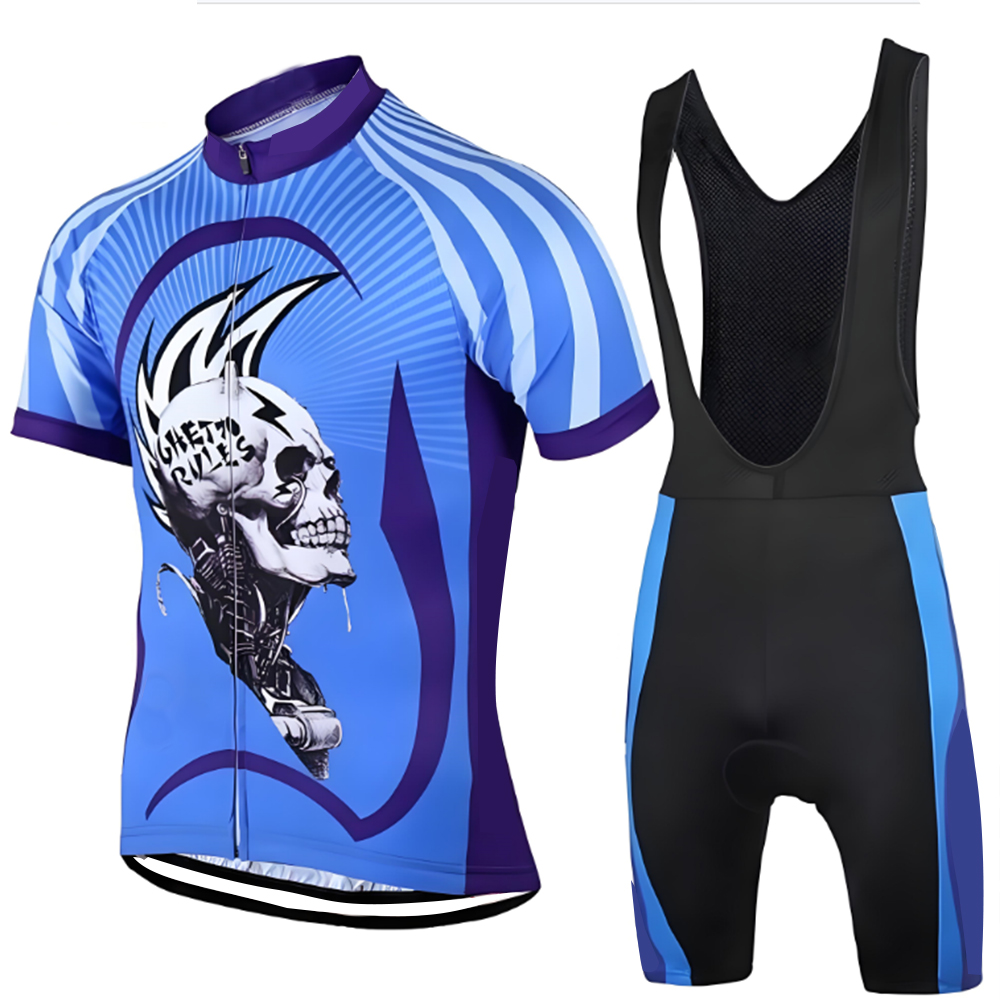 Cycling Commuter Pants - Men's 2-Piece Summer Cycling Set (Jersey
