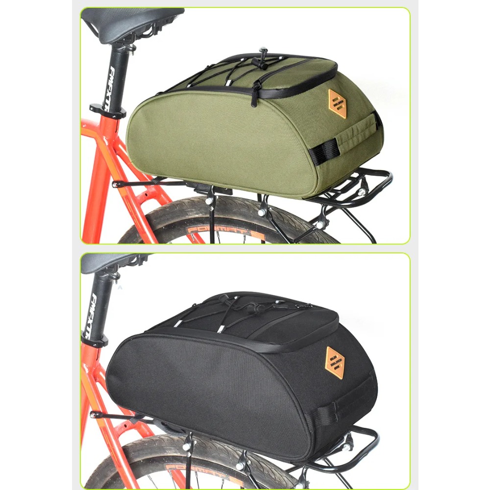 Cycling Commute Backpack - Bicycle shelves tail bags folding bikes