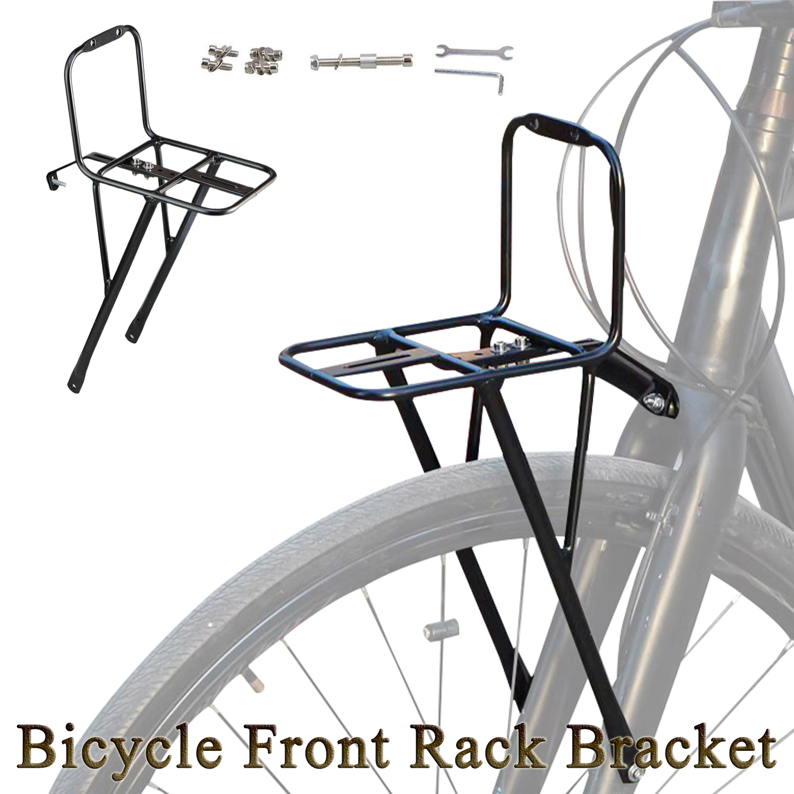 Commuting With Road Bike - Bike Front Rack Mountain Road Bicycle