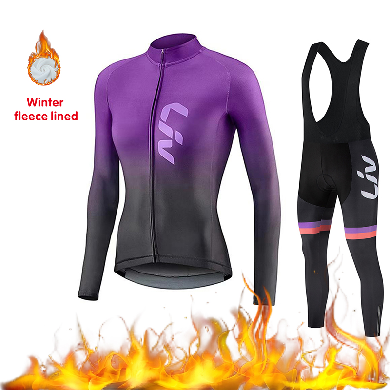 Cycling Community - LIV Women's Bicycle Sweatshirt Set Winter