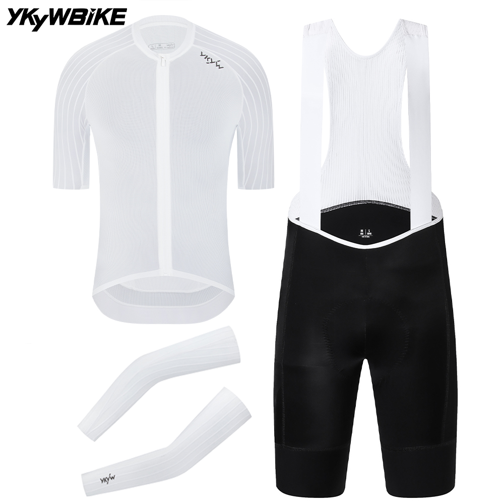 Cycling Commuter Pants - YKYWBIKE Ribbed Aero Cycling Clothing 3-Piece
