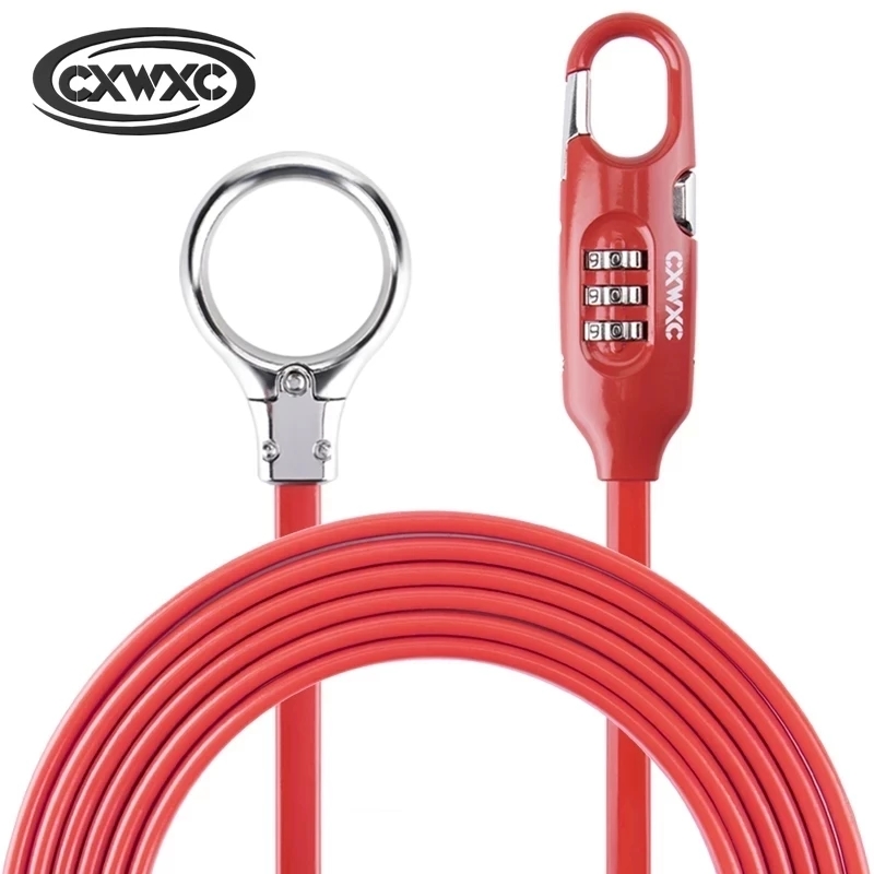 Bicycle Portable Password Lock - đánh giá và giá Cable Lock Flexible