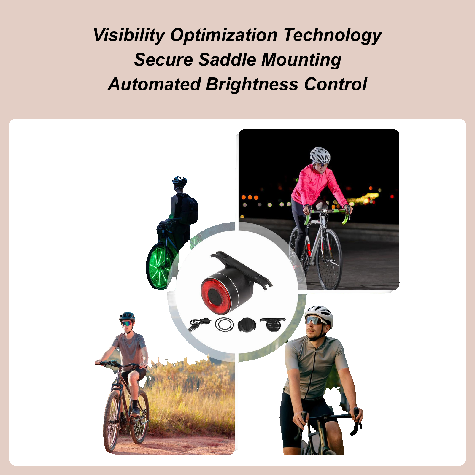 Bike Tail Light Smart LED Bike - đánh giá và giá Commuting With Road Bike