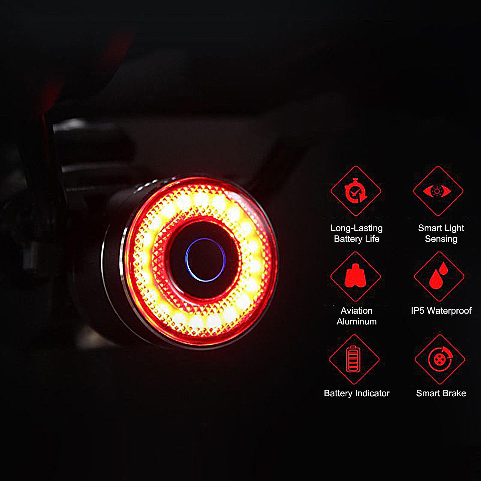 Bike Tail Light Smart LED Bike - đánh giá và giá Commuting With Road Bike