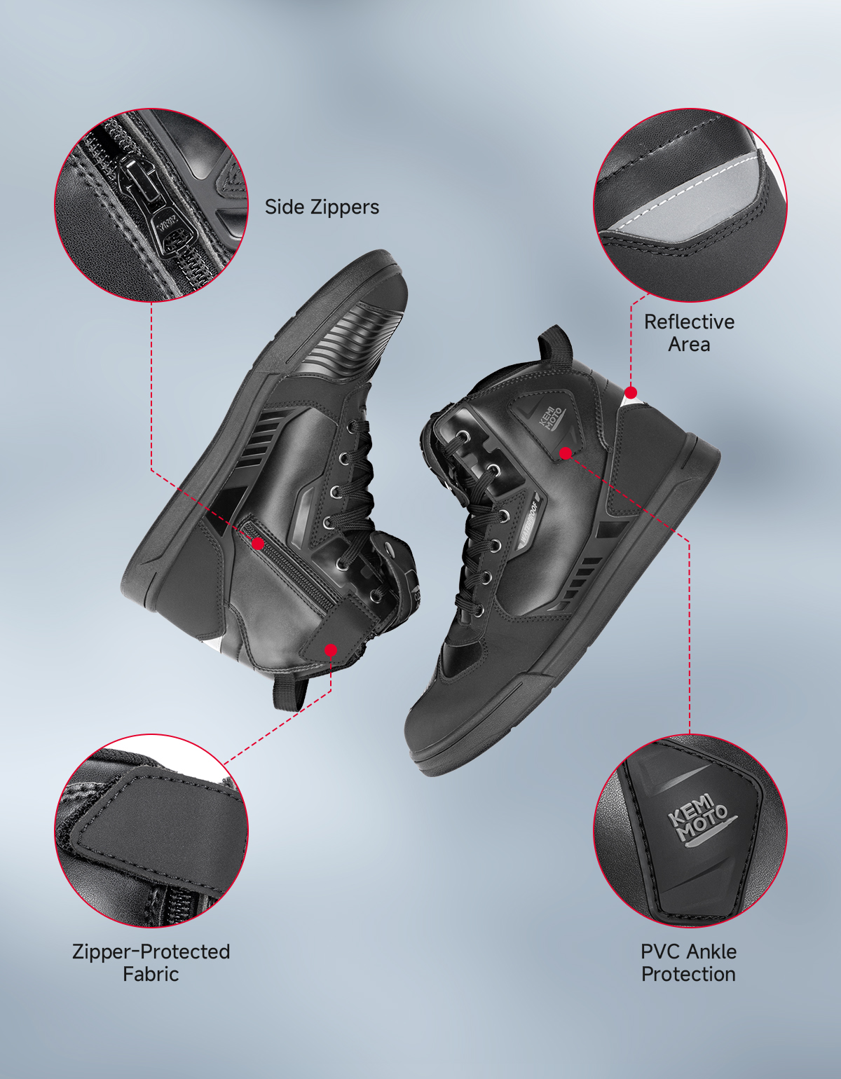 KEMIMOTO Men's Motorcycle Ridi - đánh giá và giá Cycling Shoes For Commute
