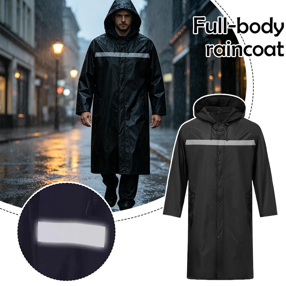 Unisex Full-Body Raincoat with - đánh giá và giá Cycling Commute In Rain