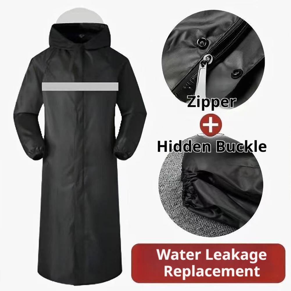 Unisex Full-Body Raincoat with - đánh giá và giá Cycling Commute In Rain