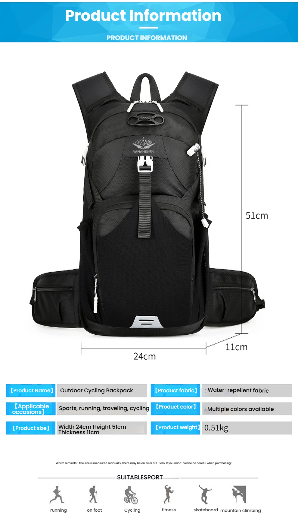 20L Bicycle Cycling Backpack O - đánh giá và giá Cycling Journey