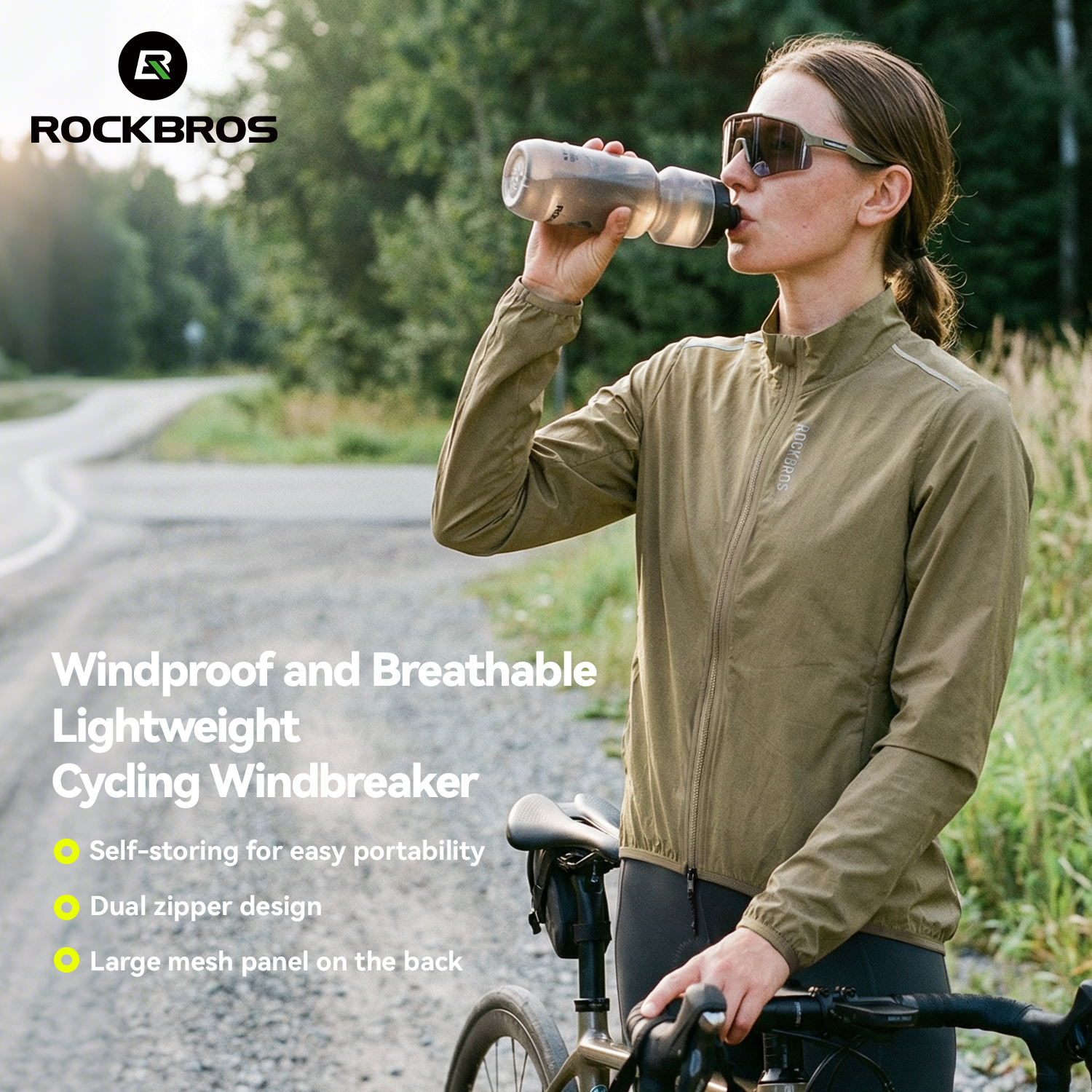 ROCKBROS Cycling Jacket  Windp - đánh giá và giá Cycling Commuter Jacket