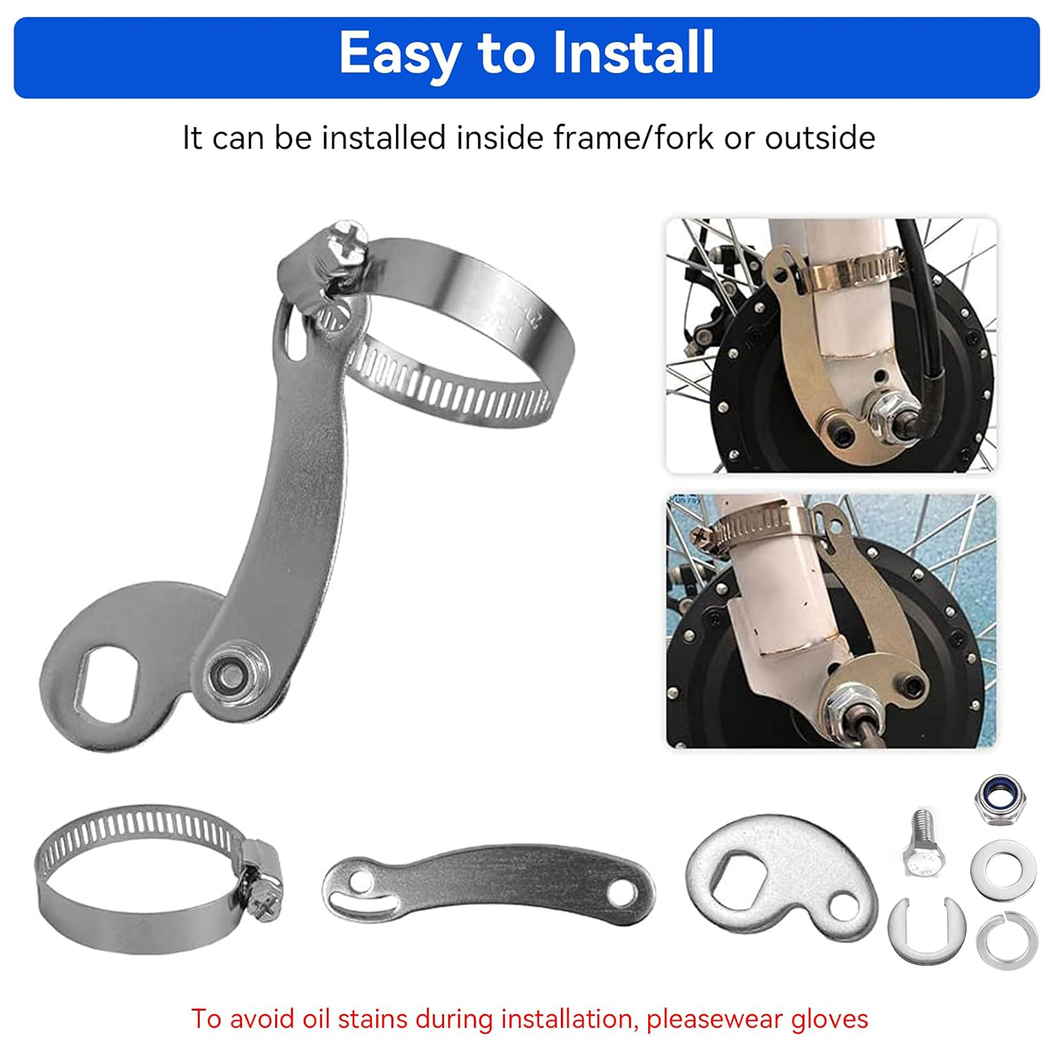2 Sets Torque Arm Conversion K - đánh giá và giá Dynamo Hub Front