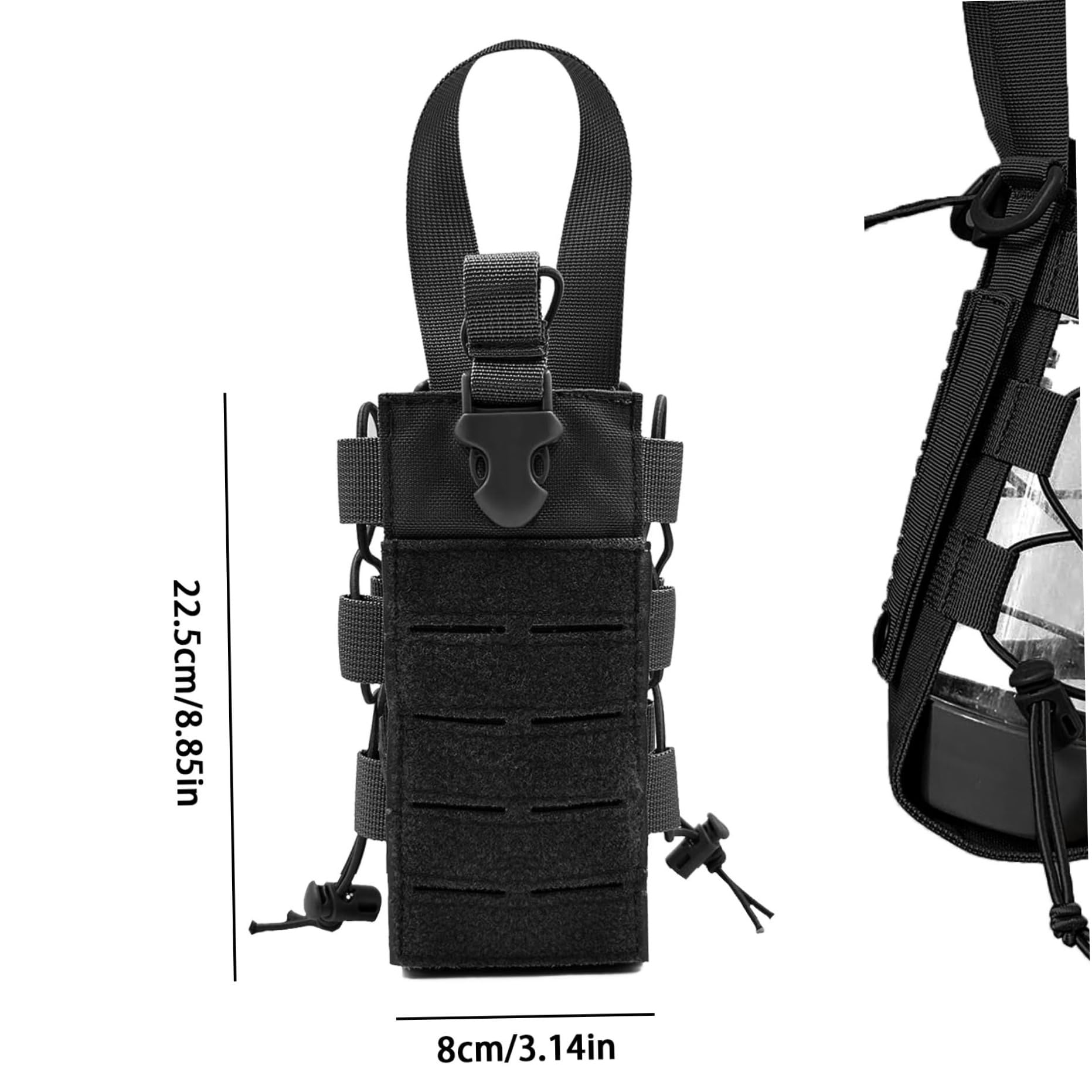 1000D Molle Water Bottle Holde - đánh giá và giá Cycling Commute Backpack