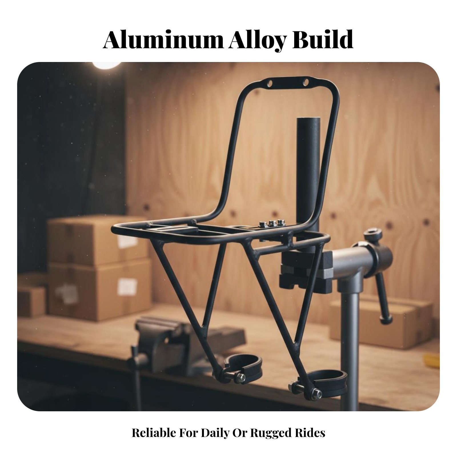 Bike Front Holder Rack Univers - đánh giá và giá Cycling Commuter