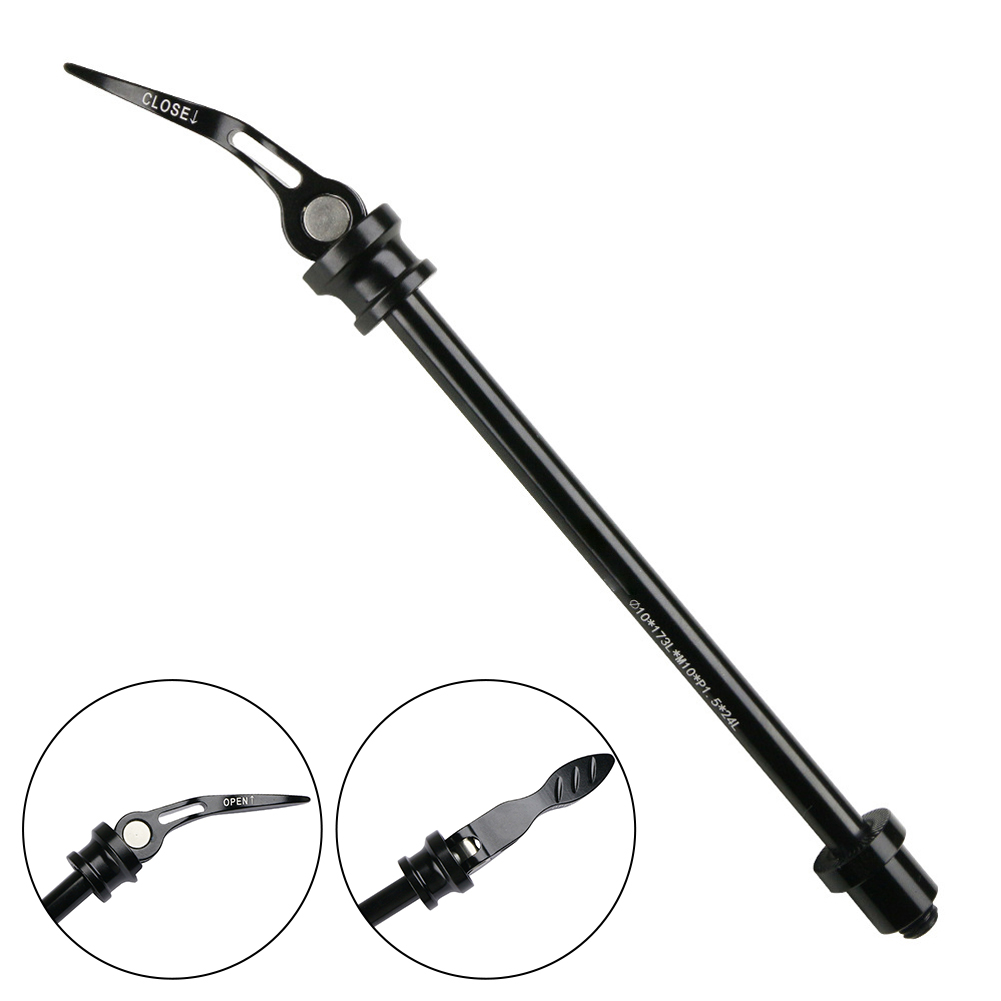 Black 10x135mm Bike Thru Axle  - đánh giá và giá Dynamo Hub Front