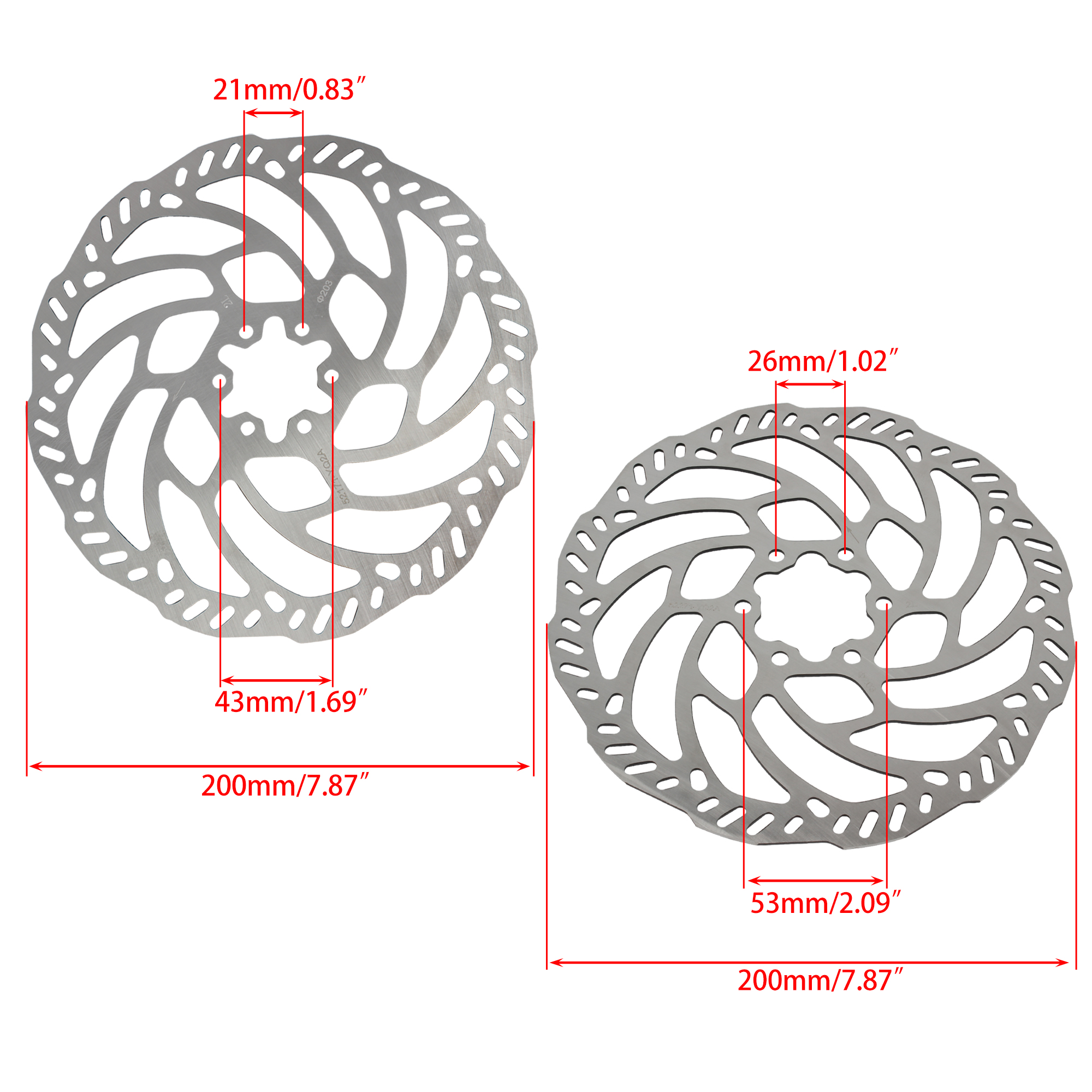 Ebike Front Rear Brake Disc Ro - đánh giá và giá Bike Light Front Rear