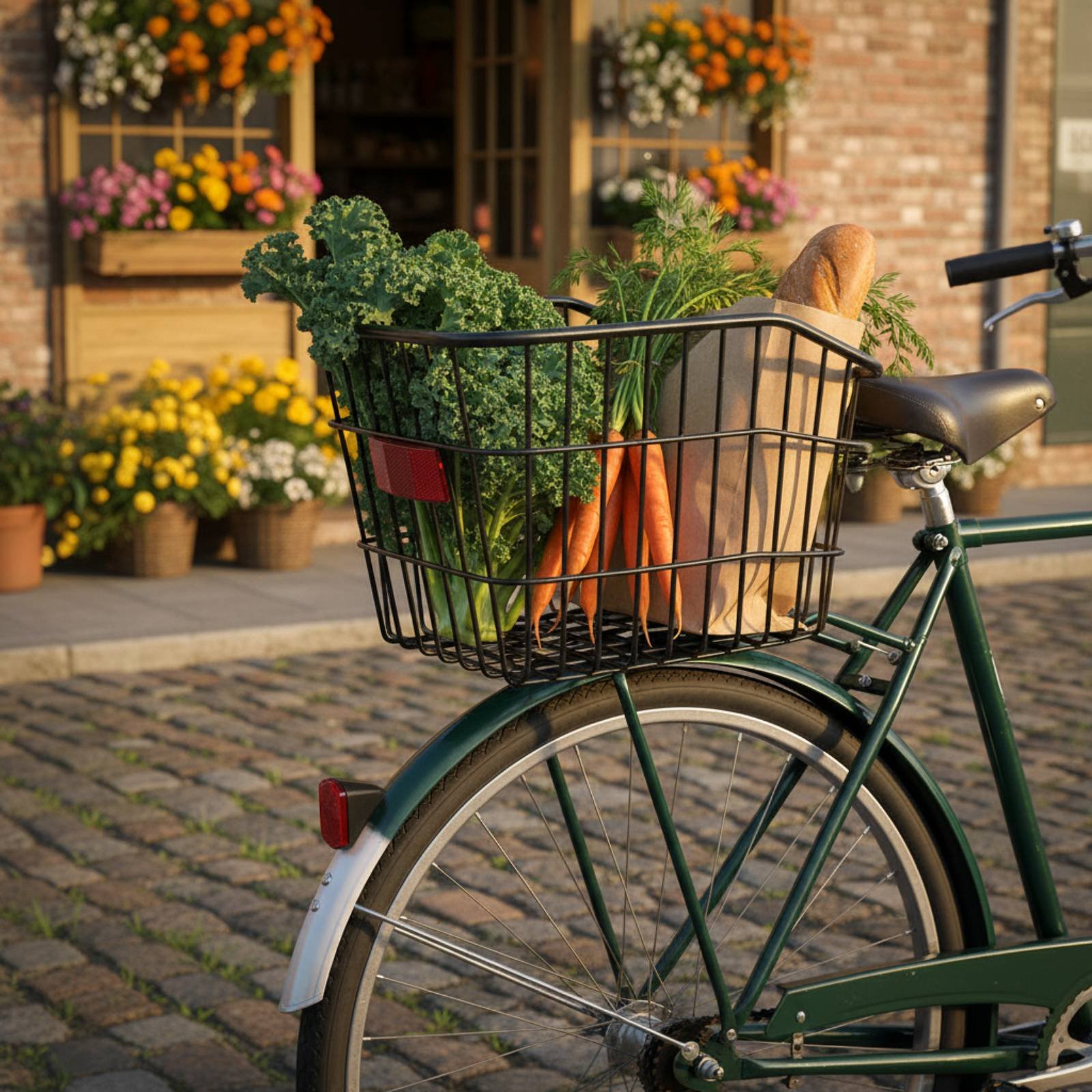 Cycle Rear Rack Basket Sturdy- - đánh giá và giá Cycling Commuter