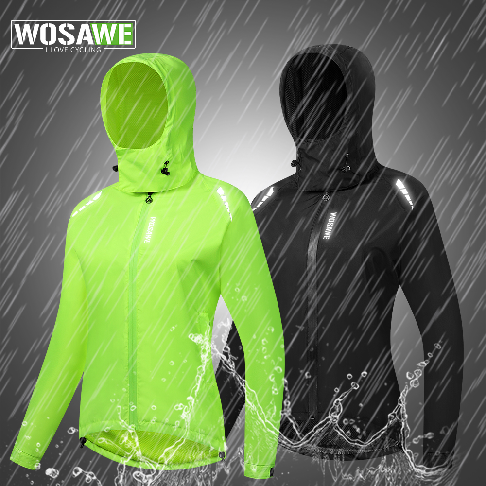 WOSAWE Cycling Raincoat Women  - đánh giá và giá Cycling Commuter Jacket
