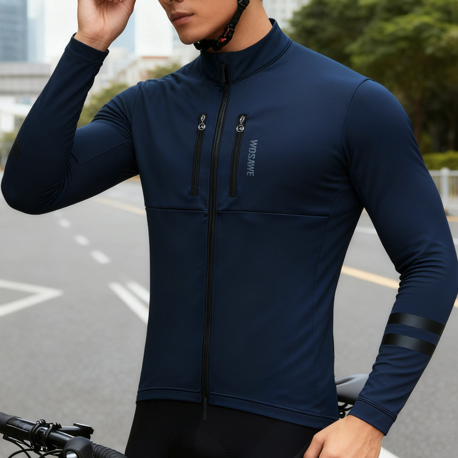WOSAWE Cycling Jacket Winter T - đánh giá và giá Cycling Commuter Jacket