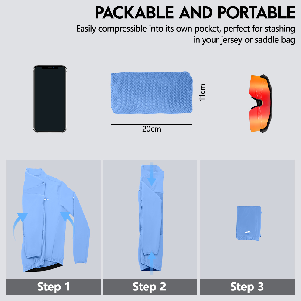 RION Cycling Jacket Men's Wind - đánh giá và giá Cycling Commuter Jacket