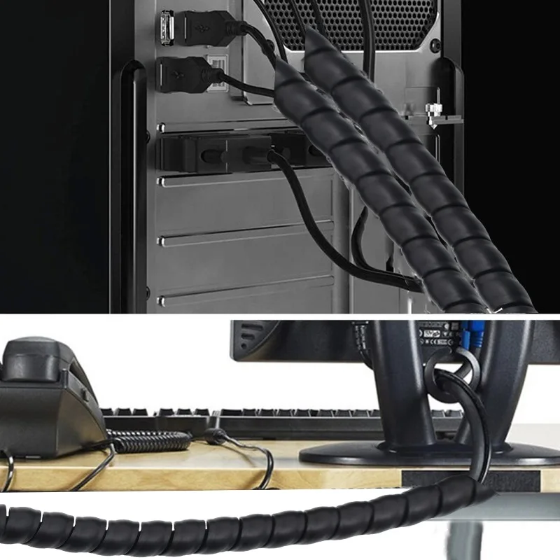 Spiral Cable Wire Wrap Cable W - đánh giá và giá Cable Lock Flexible