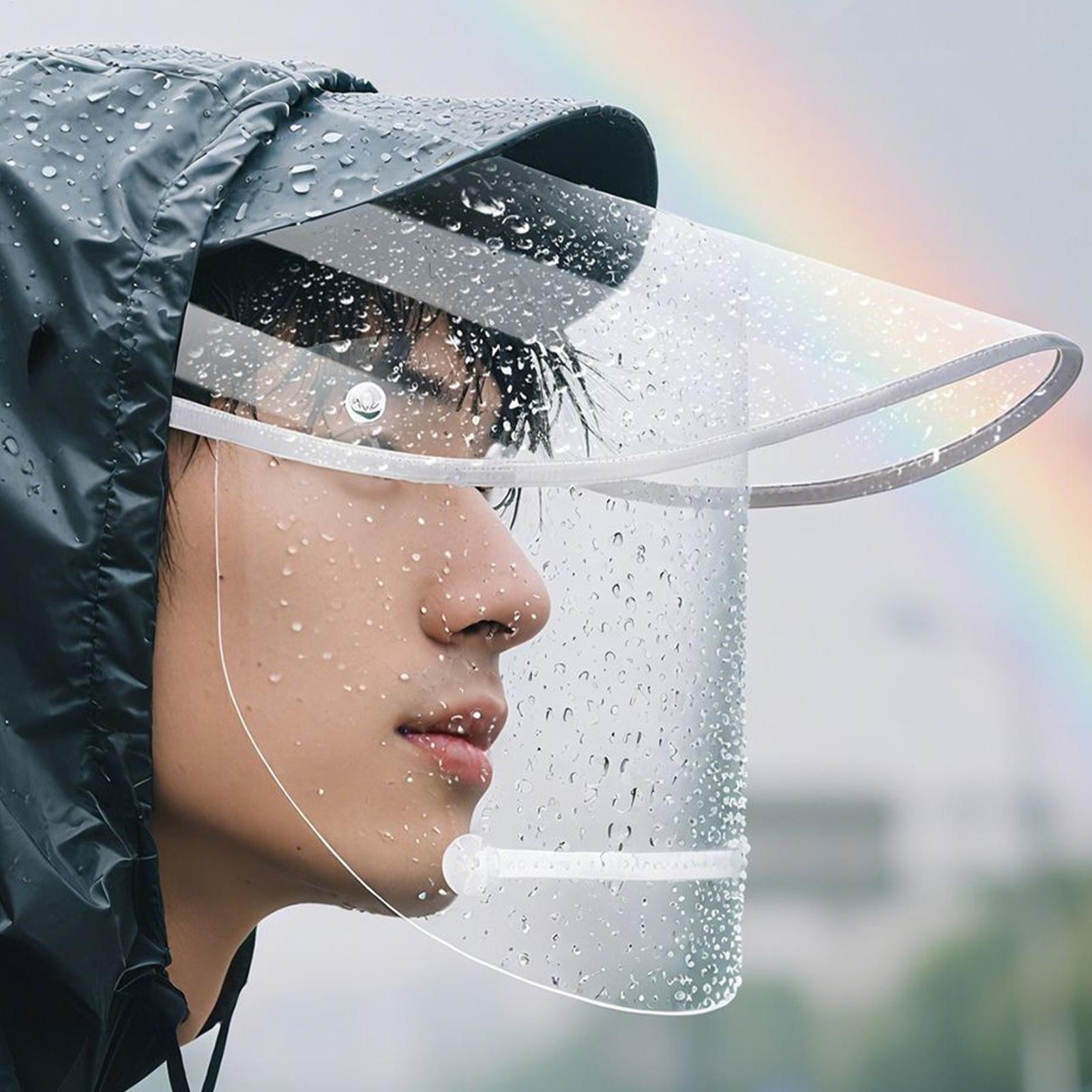 Rainproof Face Shield Clear Wi - đánh giá và giá Cycling Commute In Rain