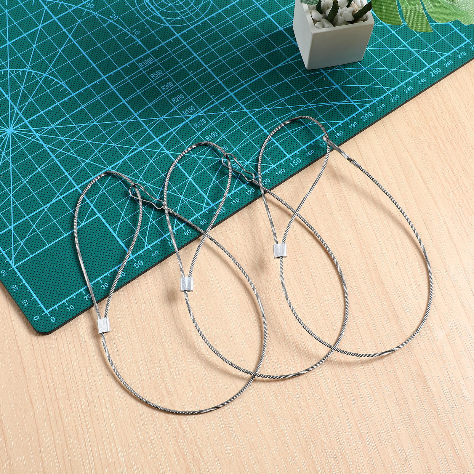 3Pcs Stainless Steel Gate Latc - đánh giá và giá Cable Lock Flexible