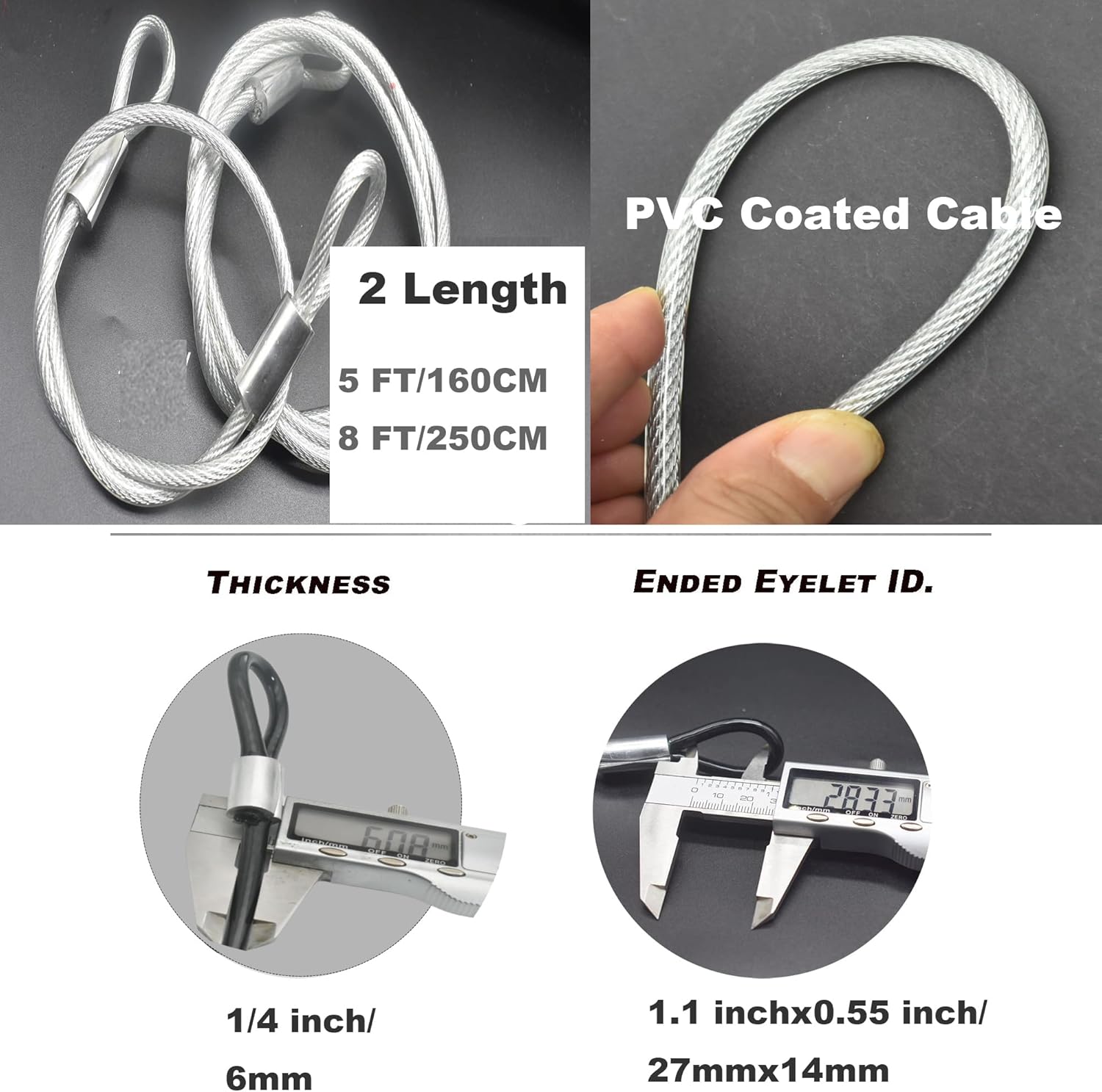 Flexible 8FT Stainless Steel S - đánh giá và giá Cable Lock Flexible