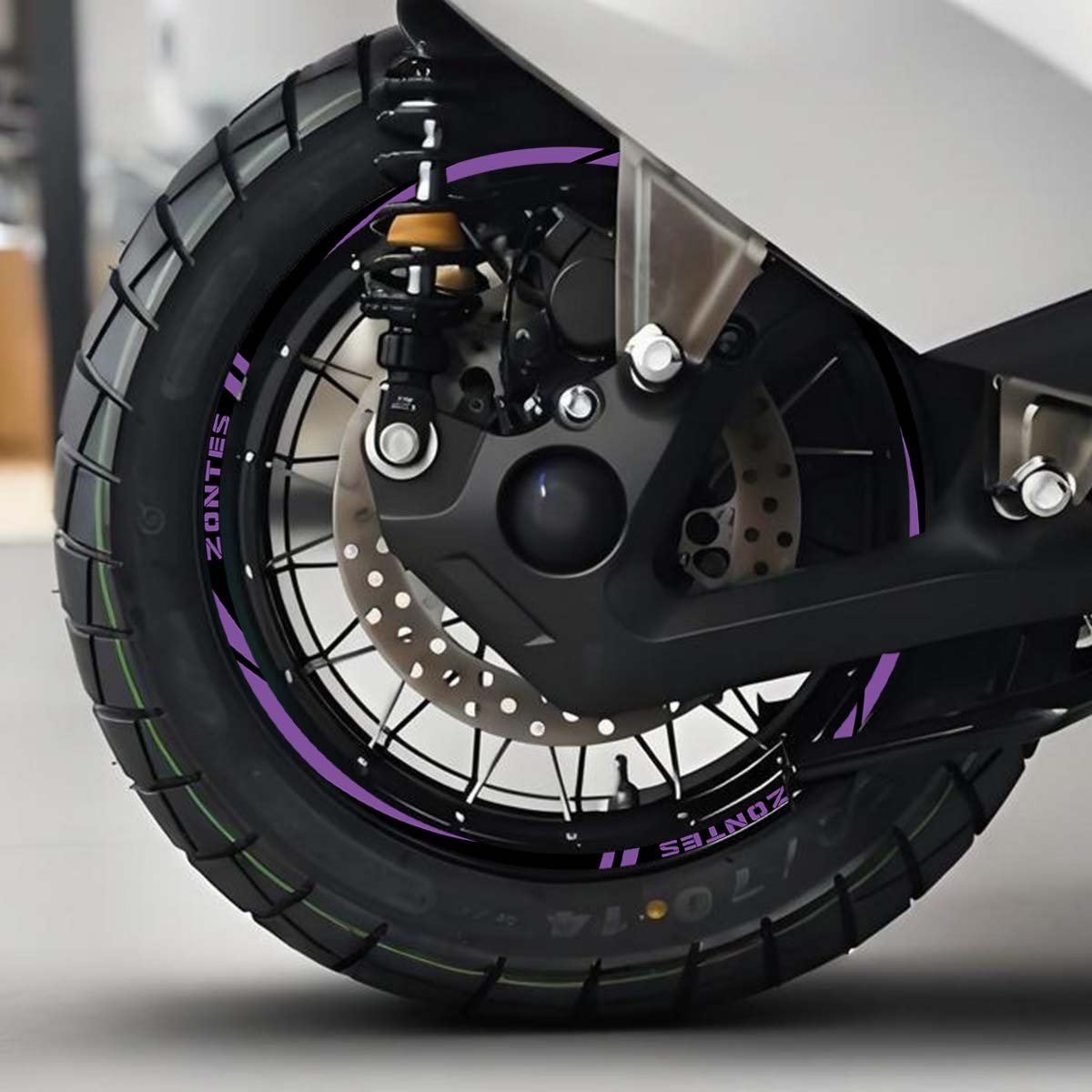 For ZONTES 368G Reflective Mot - đánh giá và giá Dynamo Hub Front