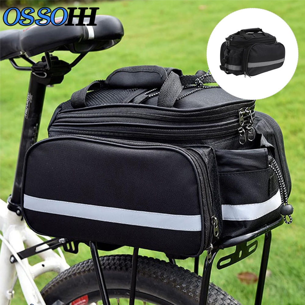 Bike Bags Bicycle Trunk Bag 27 - đánh giá và giá Cycling Commute In Rain