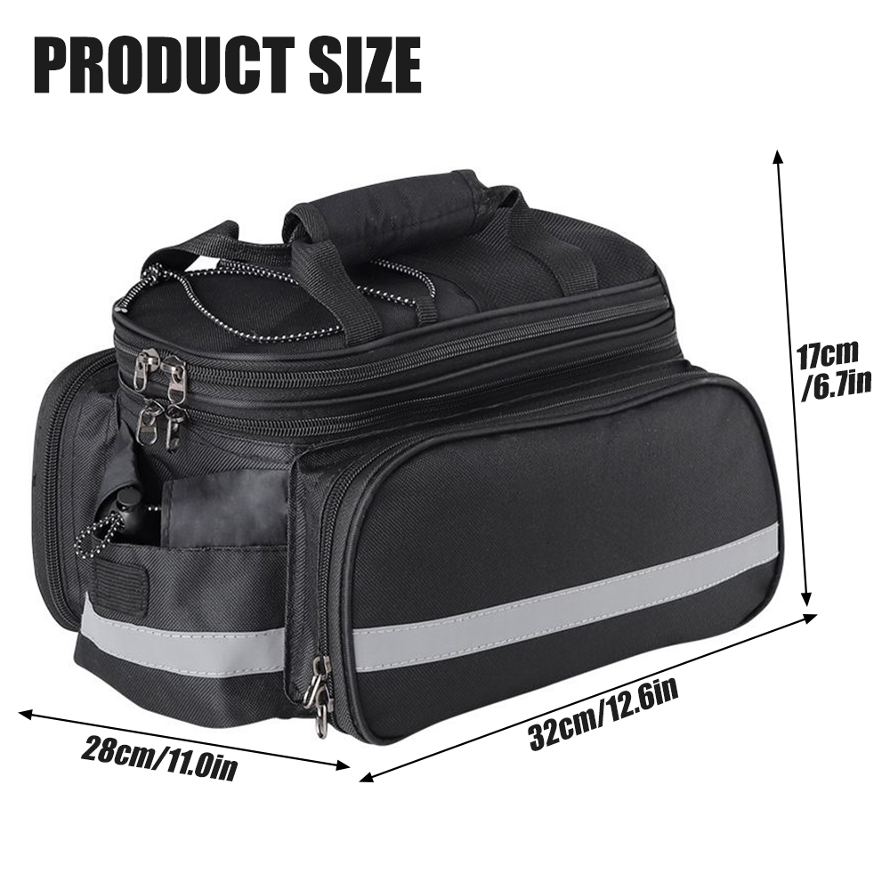 Bike Bags Bicycle Trunk Bag 27 - đánh giá và giá Cycling Commute In Rain