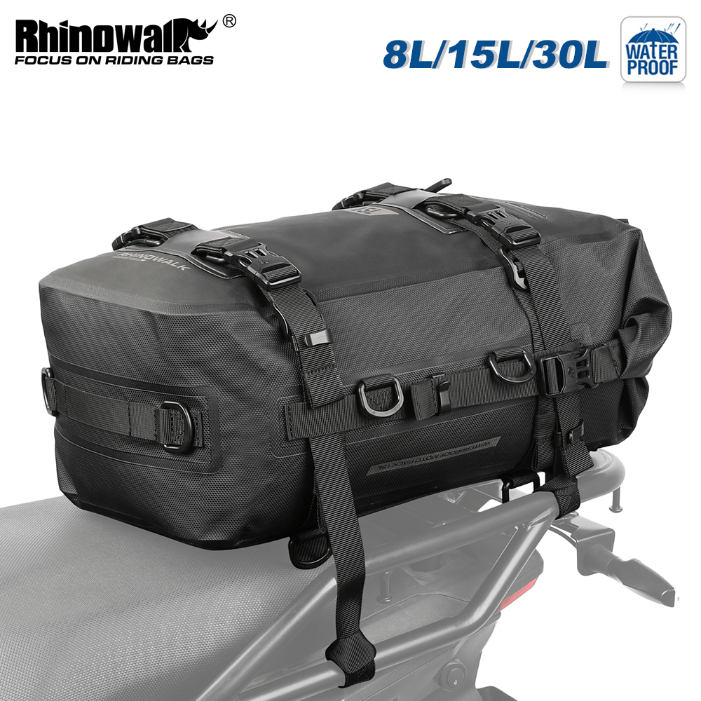 Rhinowalk Motorcycle Tail Bag  - đánh giá và giá Cycling Commute Backpack
