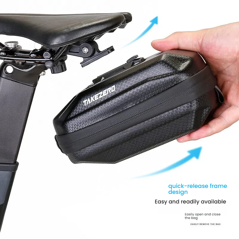 Waterproof EVA Hard Shell Bike - đánh giá và giá Saddle Bag Under Seat
