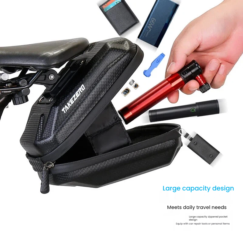 Waterproof EVA Hard Shell Bike - đánh giá và giá Saddle Bag Under Seat