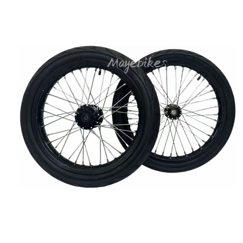 Wheel Set 17inch Supermoto Whe - đánh giá và giá Bike Light Front Rear