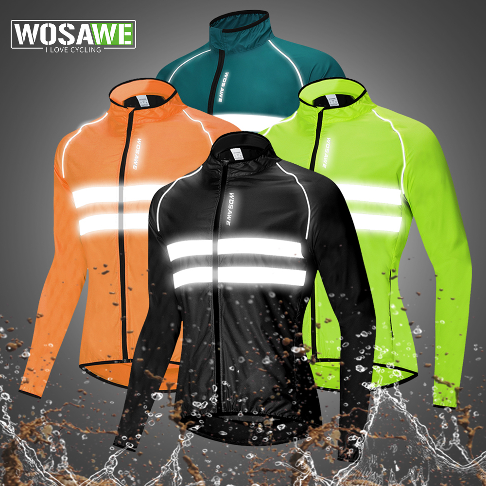 WOSAWE Men Cycling Windbreaker - đánh giá và giá Cycling Commuter Jacket