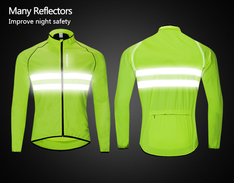 WOSAWE Men Cycling Windbreaker - đánh giá và giá Cycling Commuter Jacket