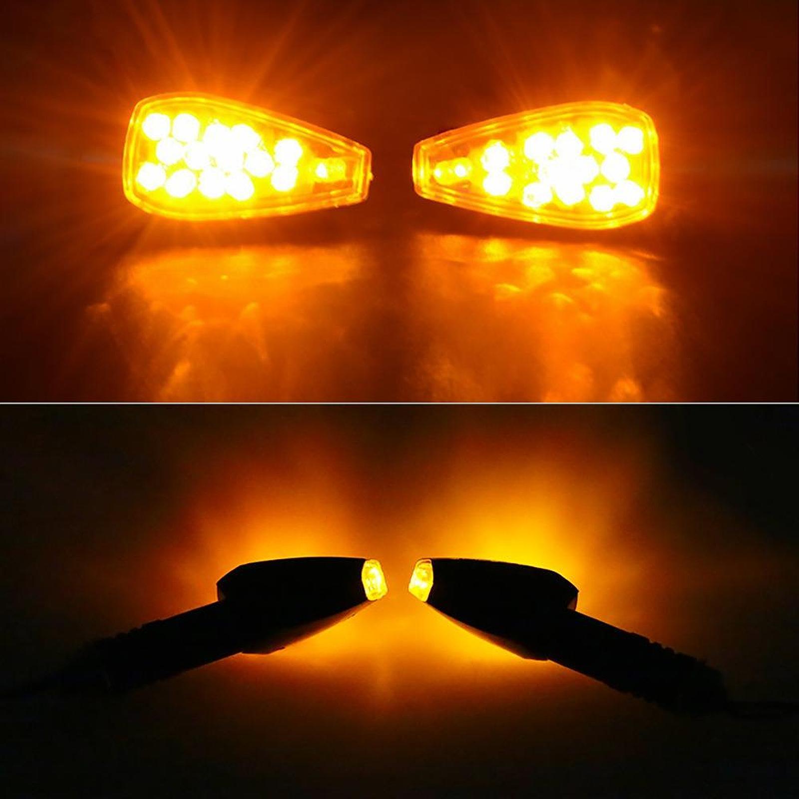 14 LED Motorcycle Turn Signal  - đánh giá và giá Bike Light Front Rear