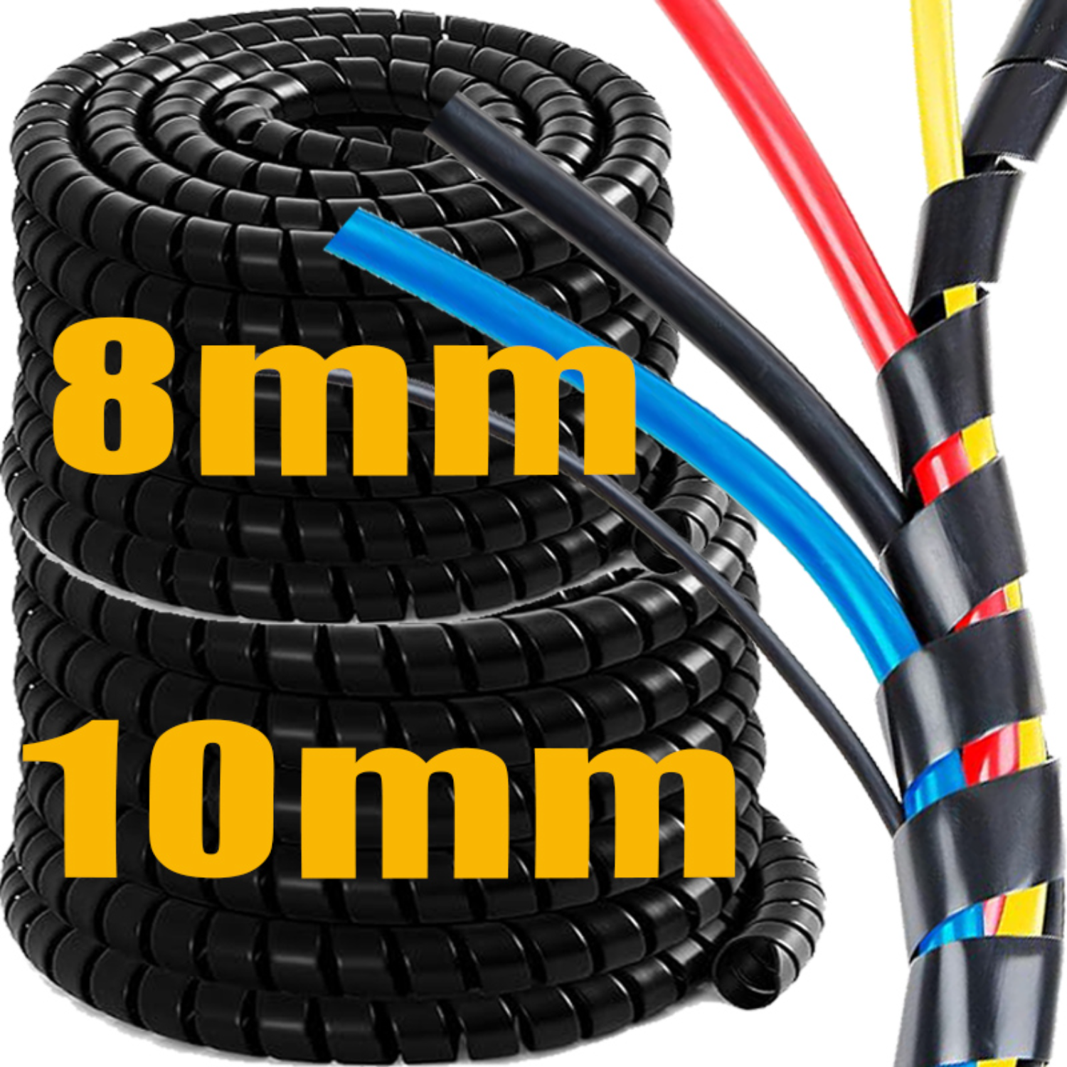 1-10M Spiral Cable Wire Wrap F - đánh giá và giá Cable Lock Flexible
