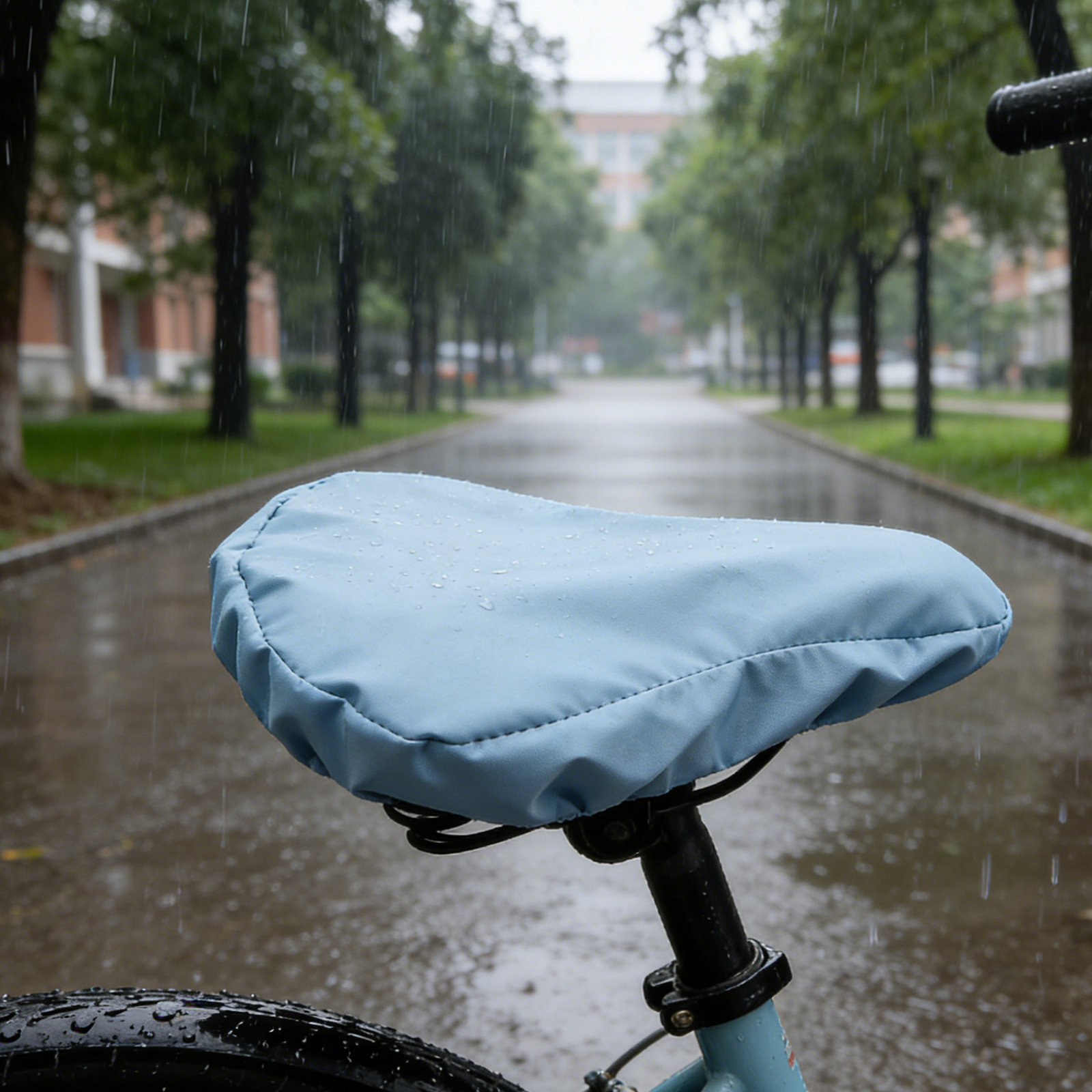 2pcs Bicycle Seat Cover Waterp - đánh giá và giá Cycling Commute In Rain