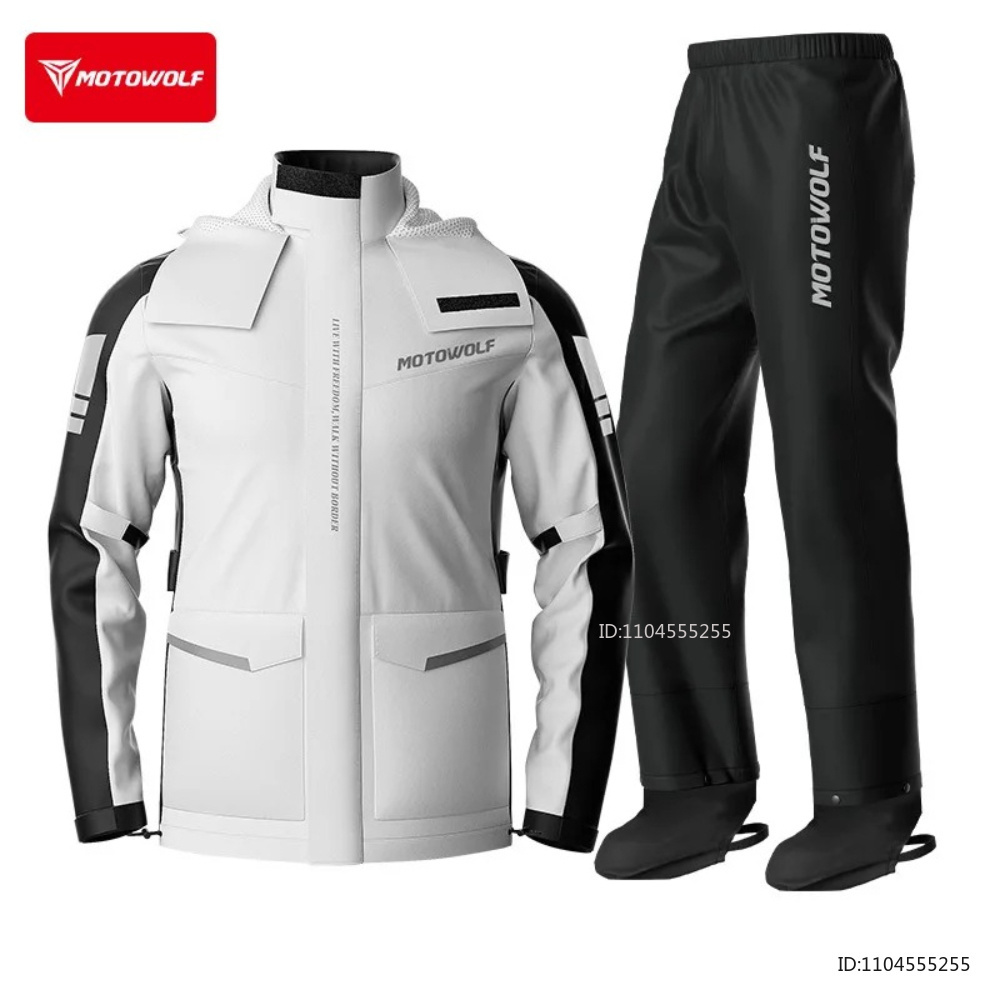 Rain Suit Motorcycle Rainwear  - đánh giá và giá Cycling Commute In Rain