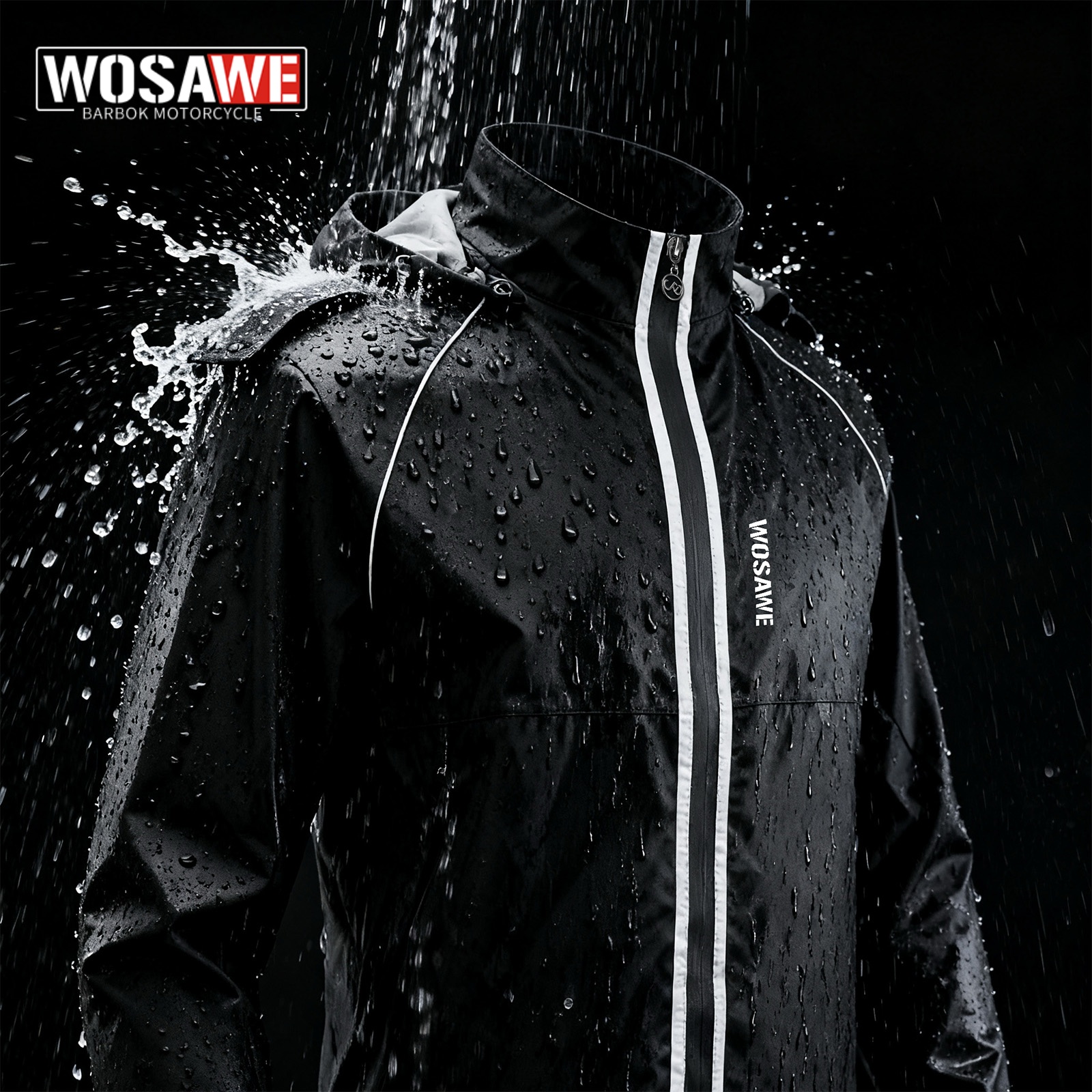 WOSAWE Reflective Motorcycle R - đánh giá và giá Cycling Commute In Rain