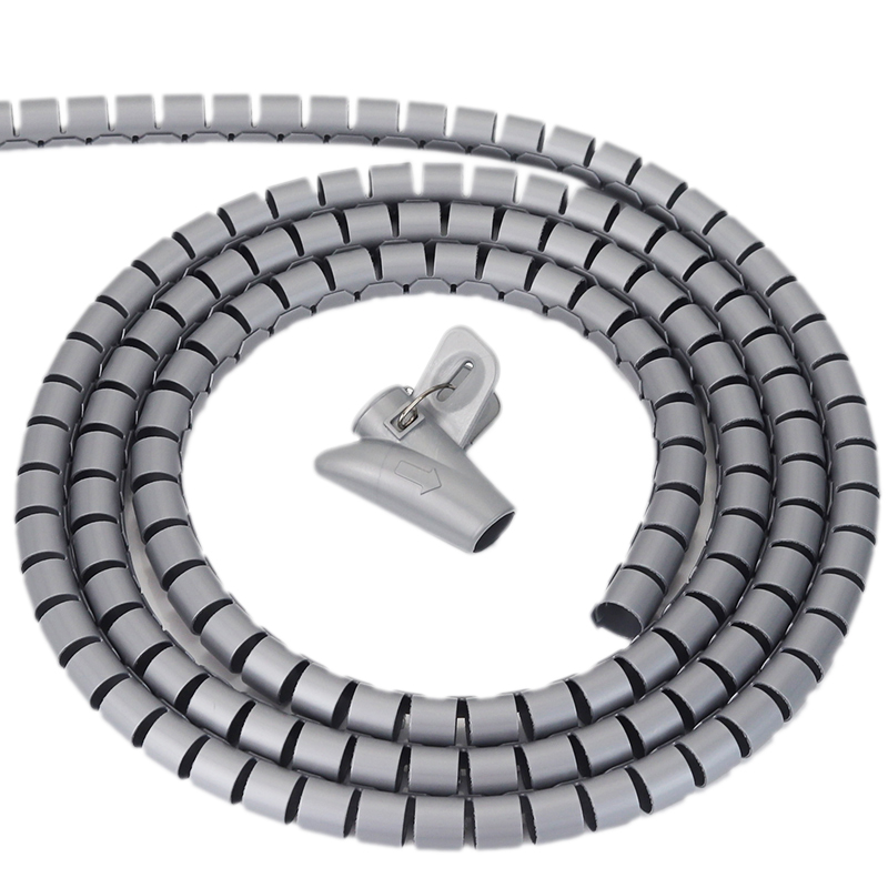 5M Wire Storage Tube Clips Cab - đánh giá và giá Cable Lock Flexible