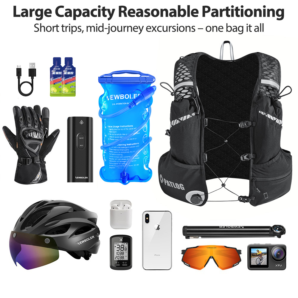 8L Breathable Hydration Vest T - đánh giá và giá Cycling Commute Backpack