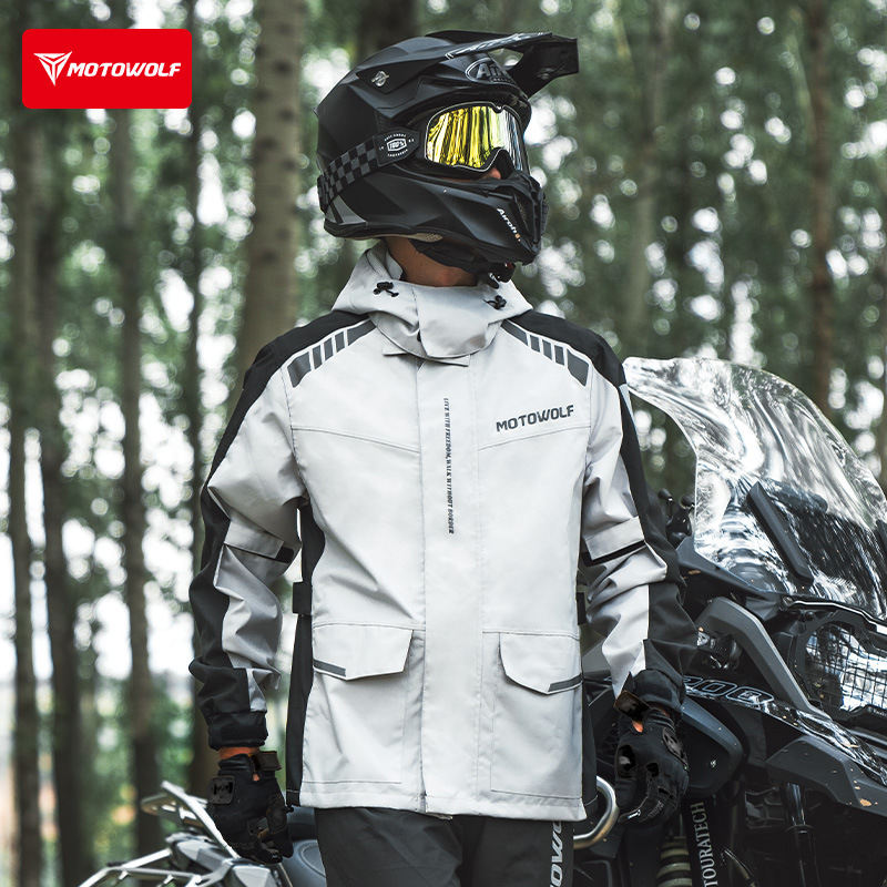 Motowolf Reflective Motorcycle - đánh giá và giá Cycling Commute In Rain